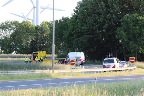 Ernstig Ongeval Op Afrit Van Snelweg Rijksweg A7 L 110 2 In Bolsward