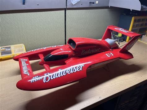 1 12 Scale Proboat RC Miss Budweiser Nitro Unlimited Hydroplane EBay