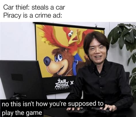 You wouldn’t steal a car : r/memes