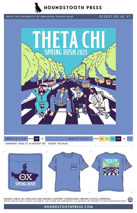 Fraternity Custom Apparel Theta Chi Spring Rush Theta Chi