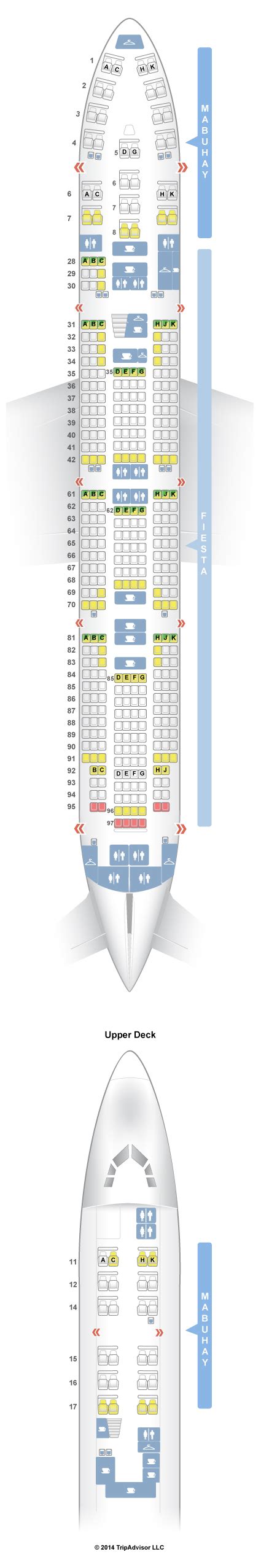 Seatguru Seat Map Philippine Airlines