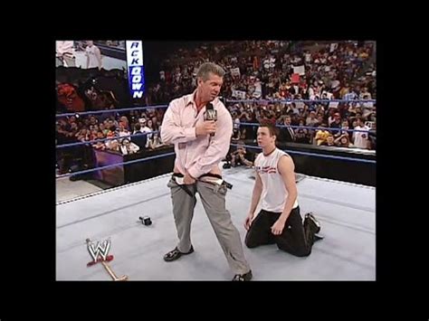 Zach Gowen Gets Invited To Join Mr Mcmahon S Kiss My Ass Club