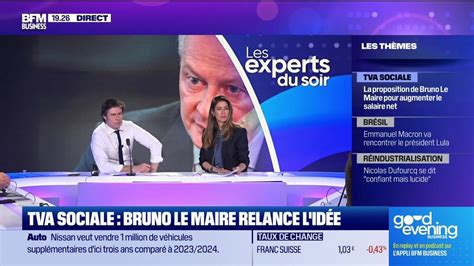 Tva Sociale Bruno Le Maire Relance L Id E