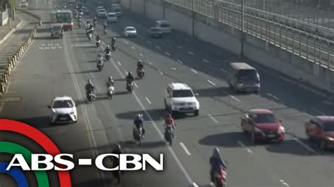 Traffic Situation On Commonwealth Avenue Abs Cbn News Youtube