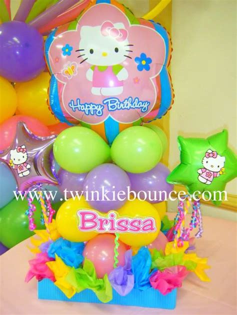 Centerpiece Hello Kitty Birthday Party 5th Birthday Party Ideas 1st