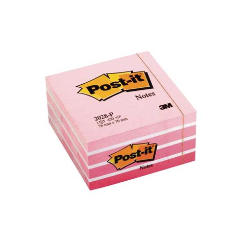 Cubo 450h Notas Post It Reposicionables 76x76mm Pastel