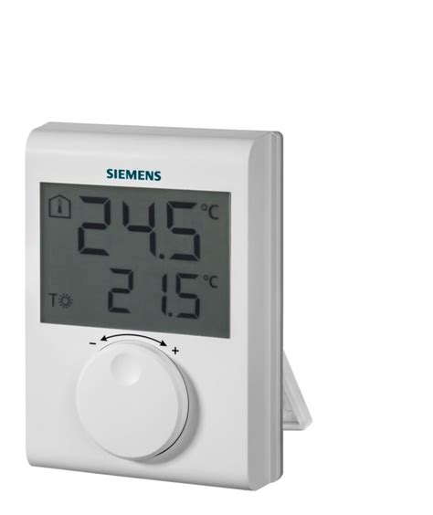 Siemens Thermostat D Ambiance Grand Lcd Piles Aaa R F S T Clim