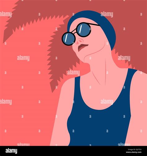 Swimmer Vector illustration Stock Vector Image & Art - Alamy