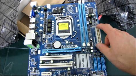 Gigabyte H M S H Core I Ddr Motherboard Unboxing First Look