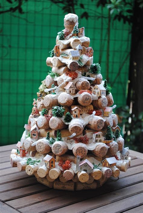 Originale Albero Di Natale Fatto Con Tappi Di Sughero Regali Di