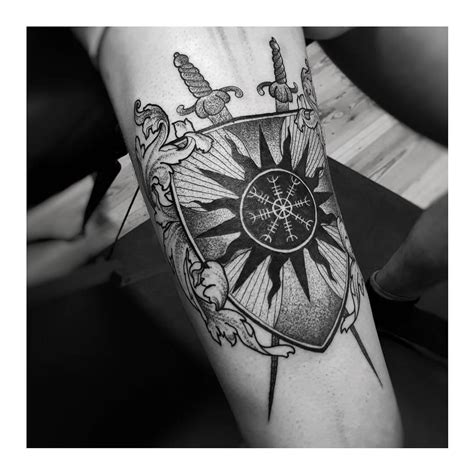 Shield Tattoo Ideas That Will Make You Feel Safer