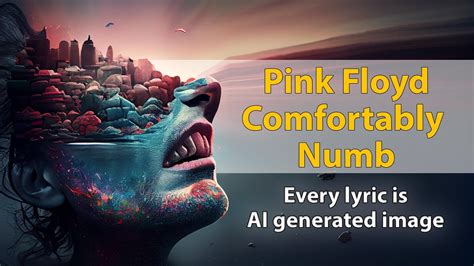 Pink Floyd Comfortably Numb Ai Generated Images Lyrics Video Good Audio Youtube