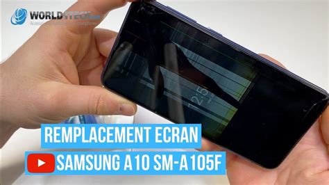 Samsung A10 Remplacement d écran vitre tactile afficheur sur