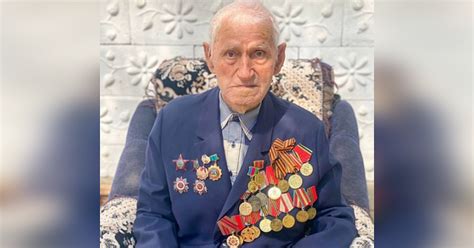 Ветеран Великой Отечественной войны Михаил Забелин отмечает 106-летие ...