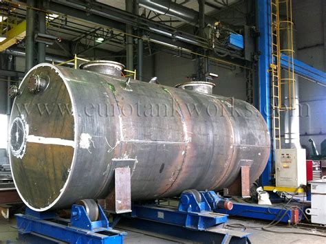 Horizontal Steel Storage Tanks Fabrication EuroTankWorks