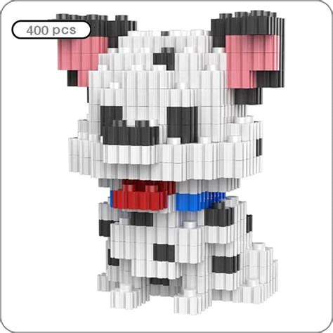 Mini Dalmatian Toy Building Blocks l Different Than LEGOs – Build 'Em Pets