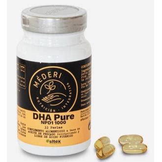 DHA Pure NPD1 1000 Mederi 33perlas ProaSalud Mejor Precio