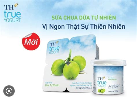 Thùng 48 hộp sữa chua ăn dừa tự nhiên TH True Yogurt 100g