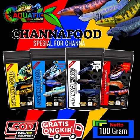 Jual Makanan Channa Pelet Ikan Channa Channa Food Gr Shopee Indonesia