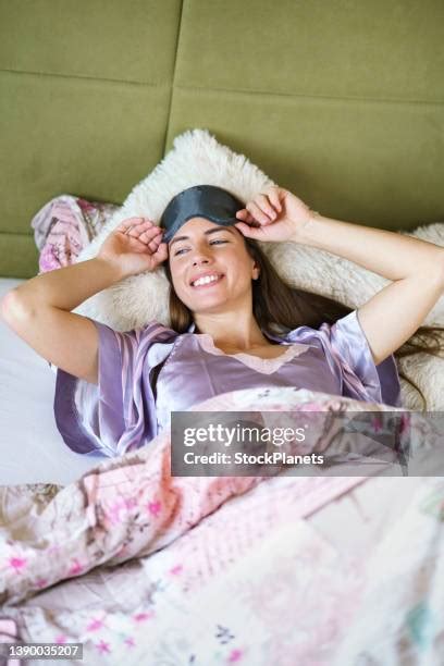 Woman Sleeping In Bed Mask Photos And Premium High Res Pictures Getty