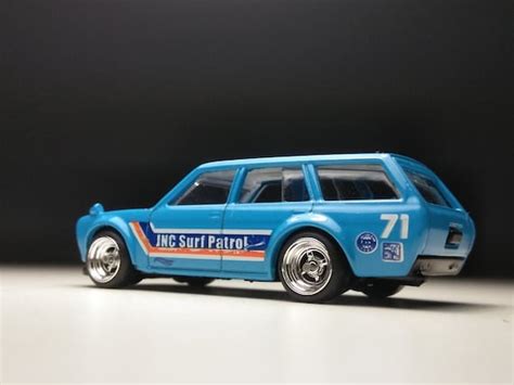 Datsun Bluebird Wagon Hot Wheels Scale Custom Real Etsy