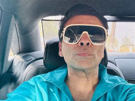 Karan Johar Flaunts Signature Pout In Latest Selfie