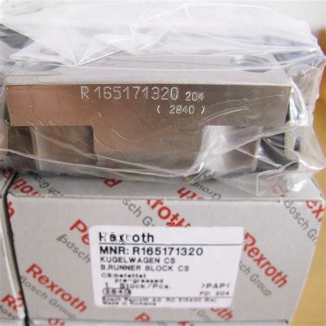 Rexroth Linear Bearing Ball Rail Runner Block R R