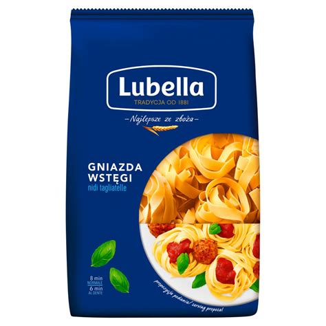 Lubella Makaron gniazda wstęgi 400 g Sklep Extra Dom