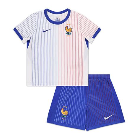 Kids 2024 France Euro Away Soccer Kit Team Soccer Jerseys