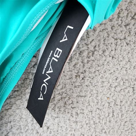 La Blanca Swim La Blanca Island Goddess Overlap Bikini Bottoms Womens Aquamarine Twisted