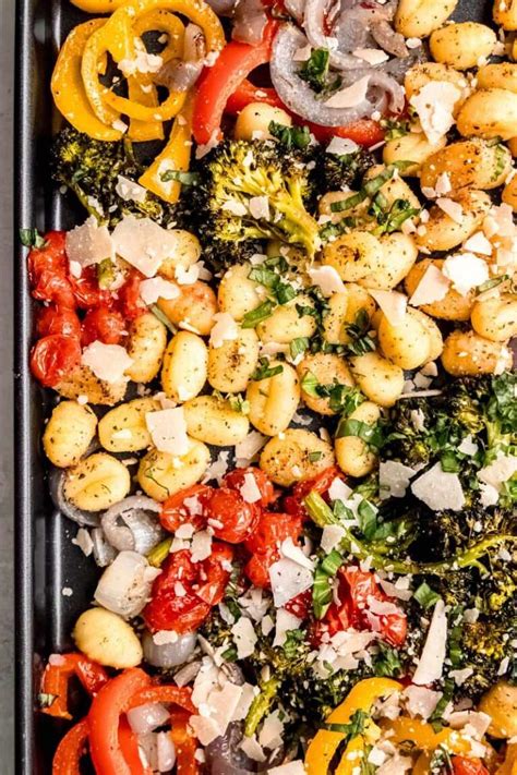 Sheet Pan Gnocchi With Vegetables Wholefully