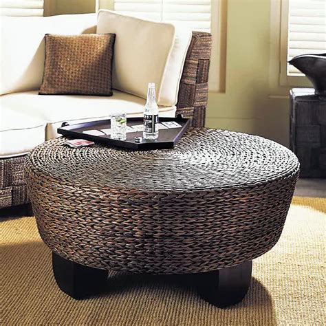 Rattan Round Coffee Table Coffee Table Design Ideas