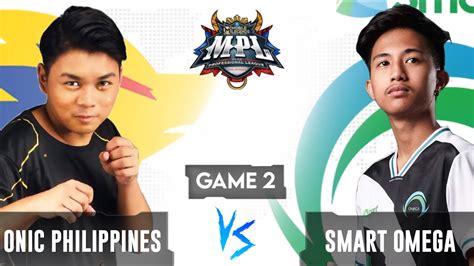 PATIENCE PLAY NG ONIC OMG Vs ONIC GAME 2 MPL PH S10 Week 3 Day 2