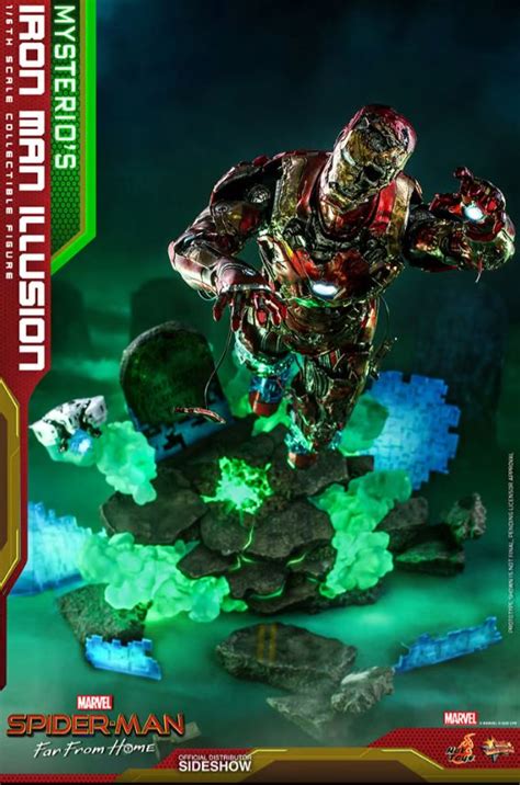 Marvel Mysterio S Iron Man Illusion Sixth Scale Figure Hot Toys