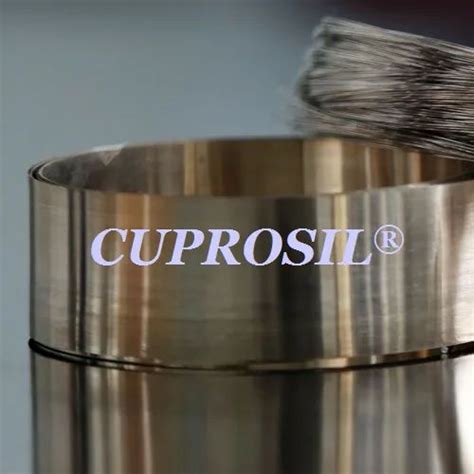 Silver Brazing Alloys Bearing Cadmium Cuprosil 50 Silver Brazing Alloys Manufacturer From Meerut