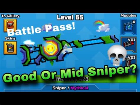 Eco Rifle Is Op Or Mid Pixel Pass Sniper Review Terrorz Pg D