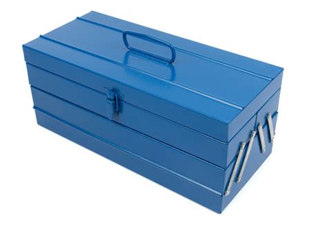 Caja De Herramientas Metalica 1 2 Fuelle Azul Nº13 Efm WSTANDARD GROUP