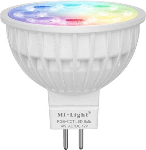 Mi Llight Wifi Lamp MR16 Kleur Warm Koud Wit Bol