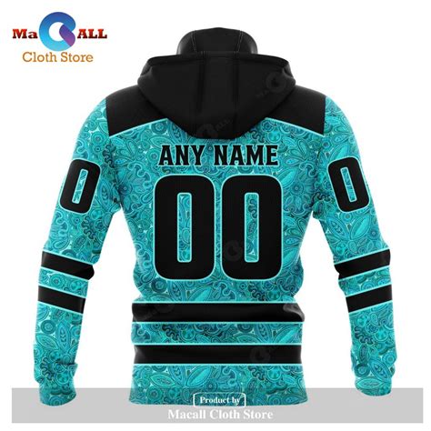 Personalized Nhl Florida Panthers Special Design Fight Ovarian Cancer