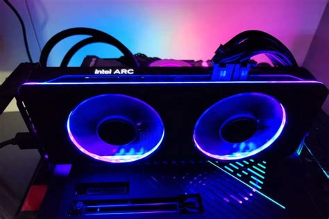 Review Intel Arc A770 Limited Edition Placa Traz Concorrência Para A Rtx 3060