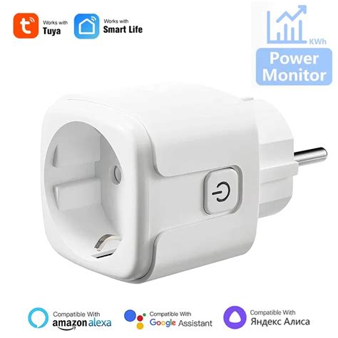 Enchufe Inteligente Con Wifi Para La Ue Dispositivo Con Control Remoto