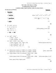 S6 Math Mock Exam Paper 1 Solutions Math Problems And Solutions