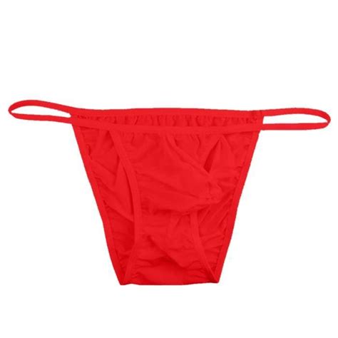 Sexy Mens Stretch Bulge Pouch Tanga Bikini Slip Sous V Tements Slip