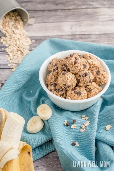 5 Minute Banana Snack Balls Gluten Free Dairy Free