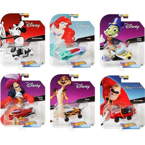 Машинка Mattel Hot Wheels Character Cars Disney GCK шт в комплекте купить с доставкой по
