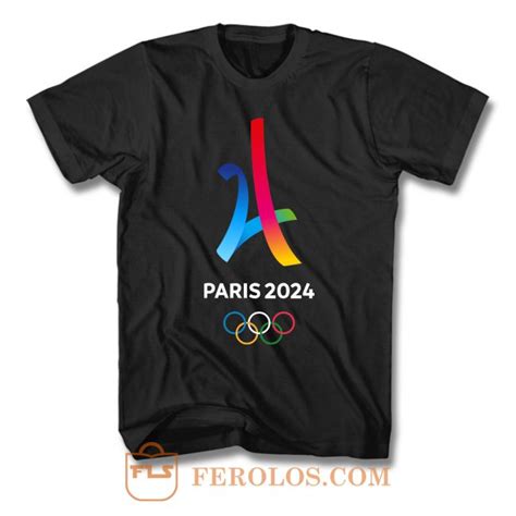 Paris 2024 Summer Olympics T Shirt | FEROLOS.COM