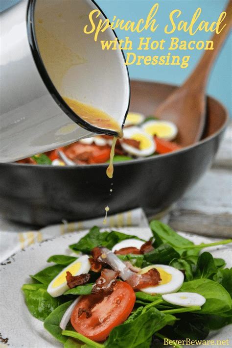 Warm Bacon Salad Dressing