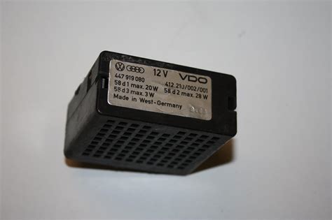 Audi/VW 100/200 Typ 44 Relais Verstärker Instrumentenbeleuchtung ...