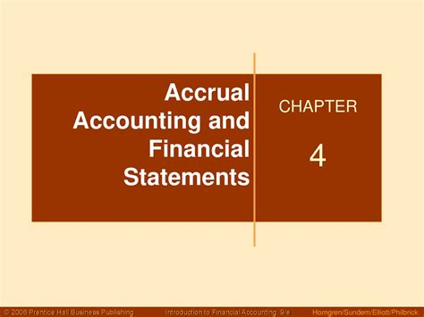 Accrual Accounting And Financial Statements Ppt Download