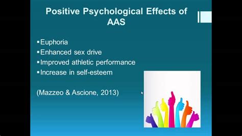 The Positive And Negative Psychological Effects Of Anabolic Steroid Use Youtube